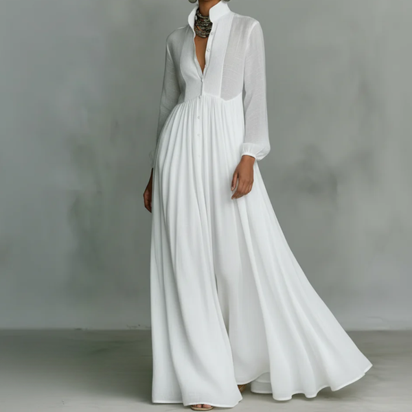 Gail™ - Minimalistisches Maxikleid